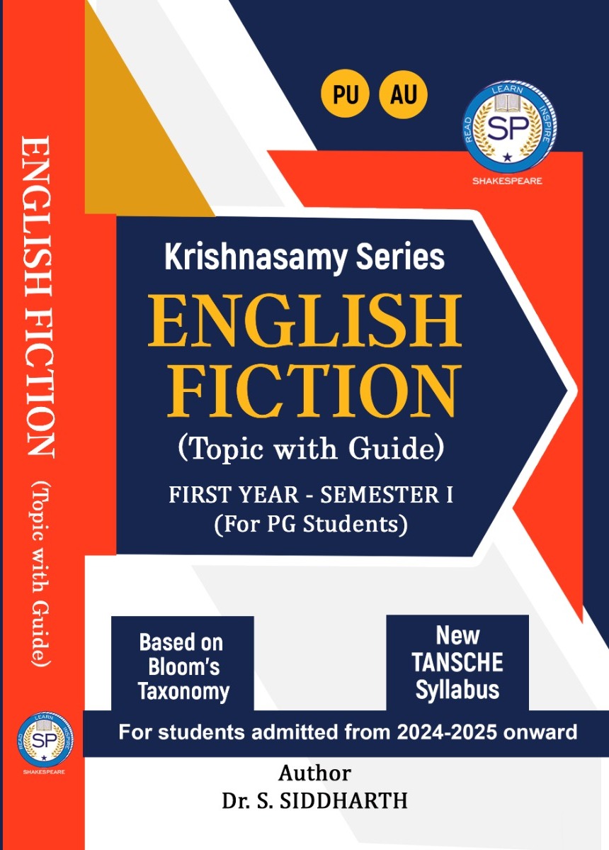 English Fiction - PG - Sem 1 - Periyar University